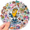 10/25/50pcs Street Graffiti Art Stickers for Skateboard Skate Car Motorcycle Luggage Water Bottle Notebook Laptop Phone Computer