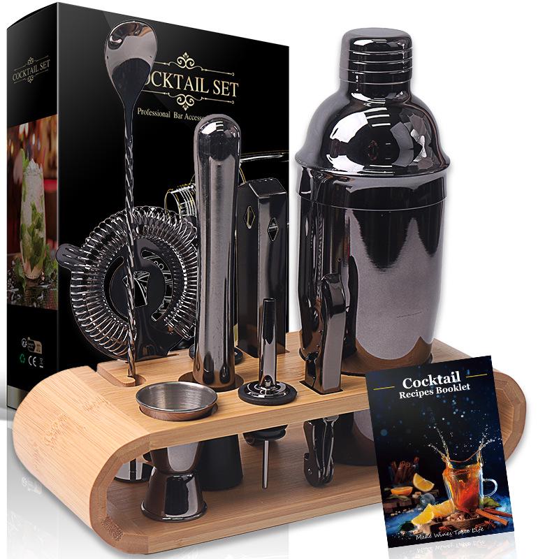 Stainless Steel Cocktail Shaker Set with Bar Tools