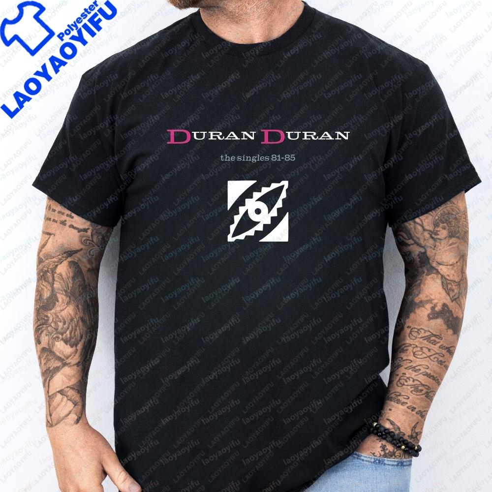 Newly Launched Duran Duran Band Summer Trendy Shortsleeved Tshirt Suitable for Both Unisex and Unisex Large Size