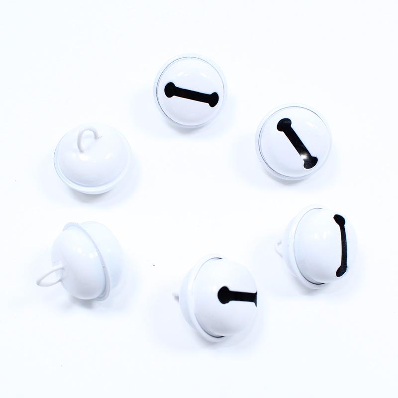 22mm Candy Color Enamel Metal Bells - Christmas Ornaments, DIY Pet Accessories, Keychain Pendants