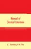 Kniha Manual of Classical Literature
