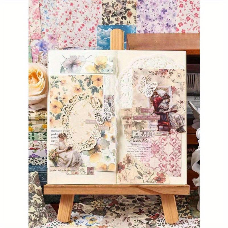 1 Buch/100 Stück Klassische Dekorative Aufkleber, 6 Stile mit 100 einzigartigen Designs, Schulsachen, Für Scrapbooking, Journale