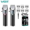 2026 VGR V-682 Macchina Tagliacapelli Professionale Impermeabile IPX7 Senza Fili Trimmer Capelli Rasoio da Uomo Intagliato per Casa Sicuro e Delicato sulla Pelle