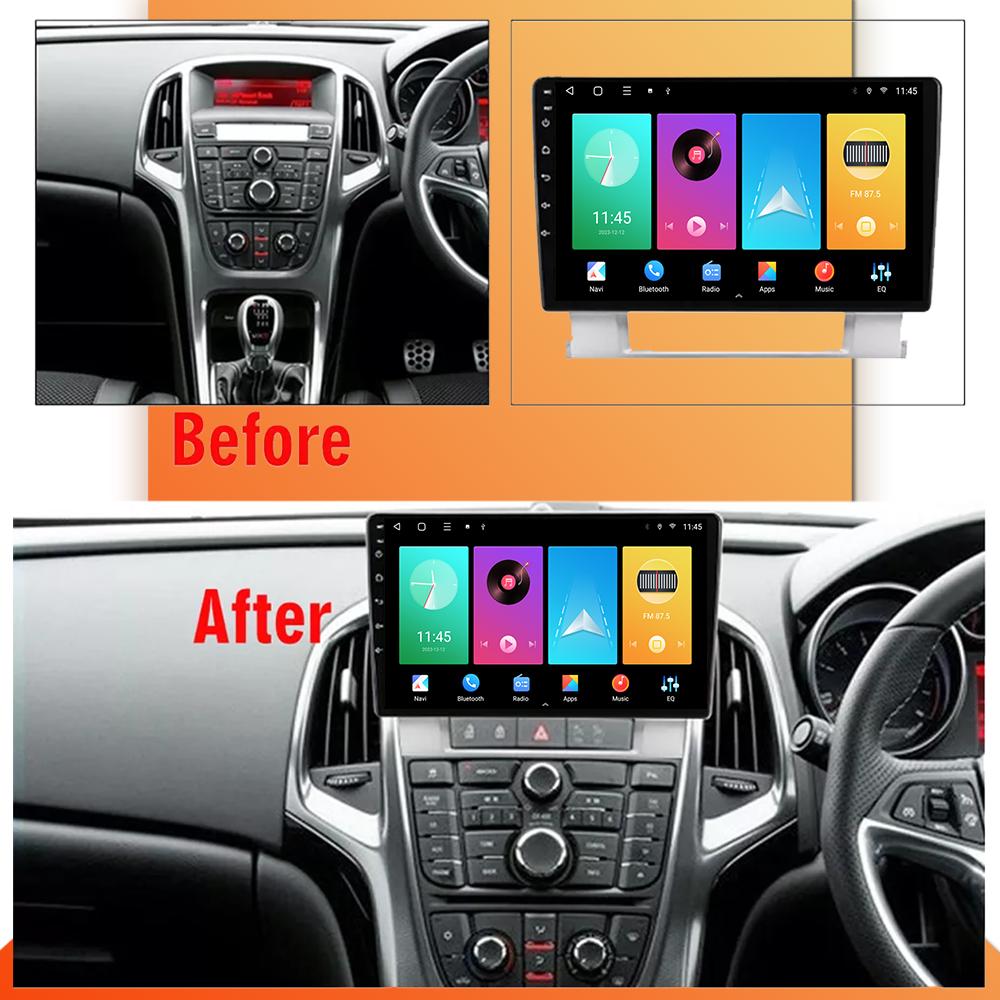 Android Carplay Autoradio Voor Buick Excelle Opel Astra J 2009-2017 Multimedia Speler Head Unit Stereo GPS Navigatie BT WIFI 2+32GB