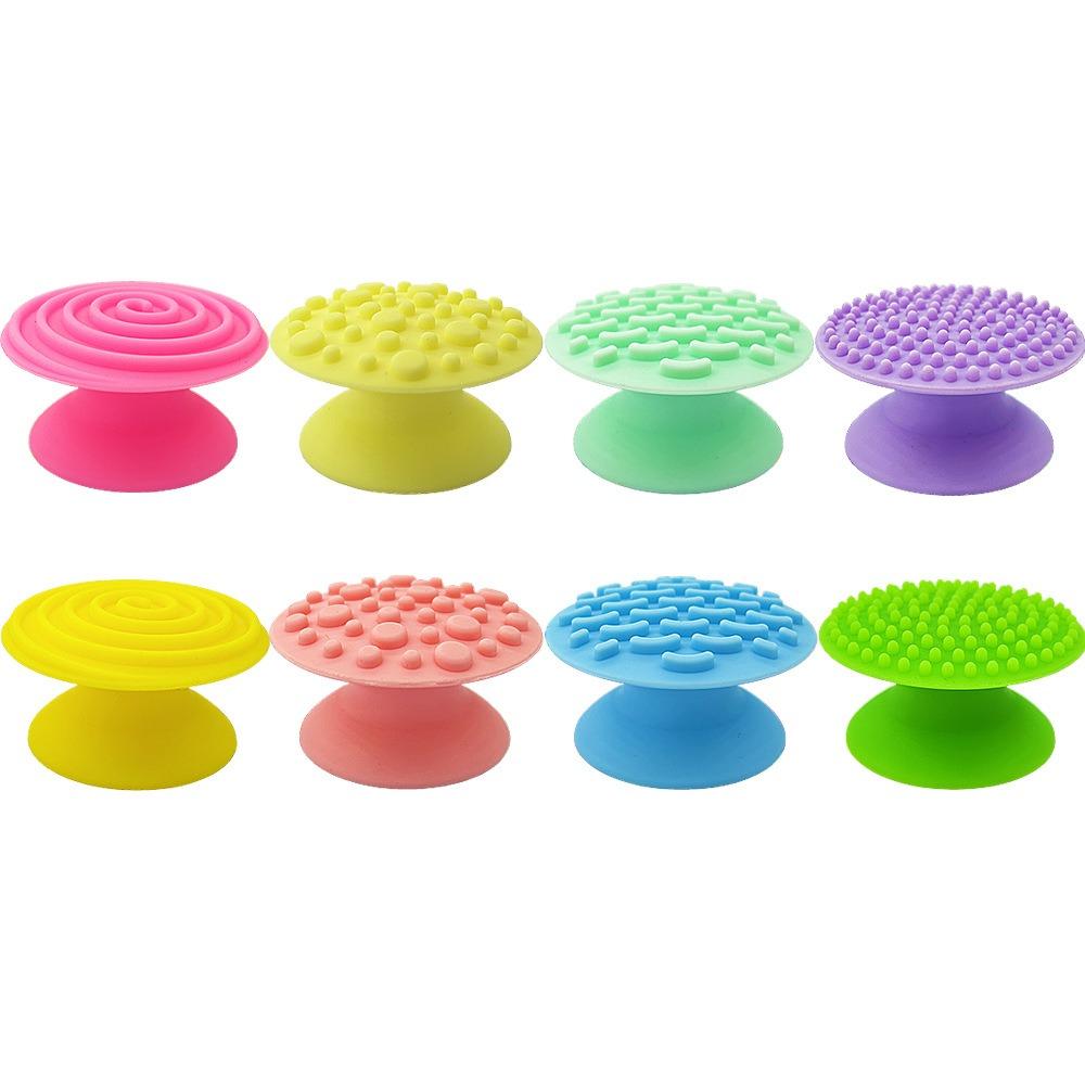

Smooth Texture Worry Stones Autism Friendly Tactile Activity Game Sensory Stone Kid Use 8pcs