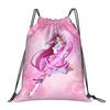 Custom Pretties Anime Cures Drawstring Backpack Women Men Gym Sport Sackpack Foldable Bishoujo  Shopping Bag Sack