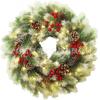 Christmas Wreath Door Hanging Decor Home Mall Window Party Festive Simulation Ornament