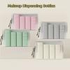 Tragbare Make-up-Dosierflaschen Kosmetikbehälter im nordischen Stil Make-up-Organizer