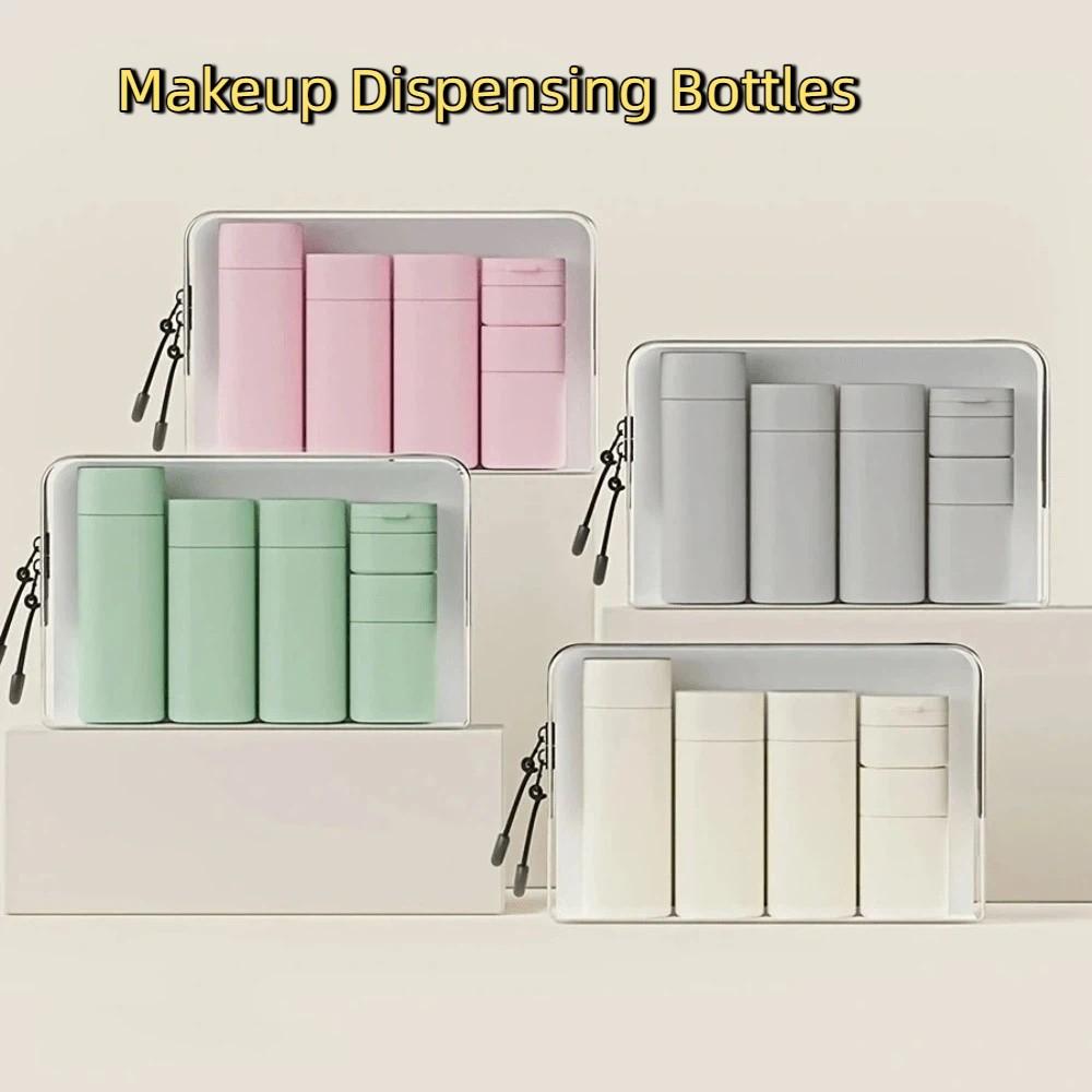 Portable Makeup Dispensing Bottles Empty Bottles Cosmetic Containers  Shampoo Storage