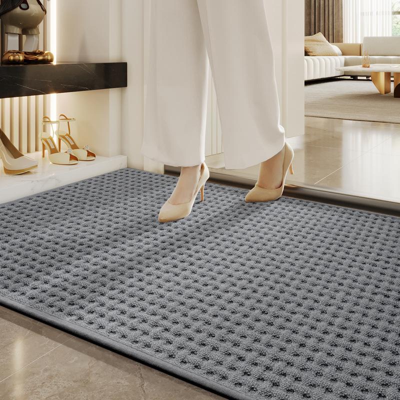 

Коврик для входной двери Современный простой коврик для входа Ins Wind Porch Mat Home Nordic нескользящий ковер 140*200cm