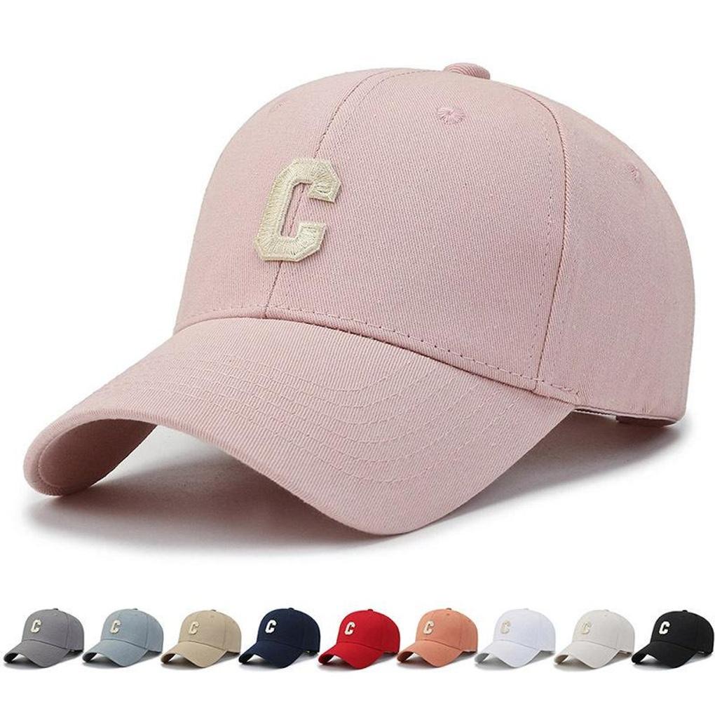 Women's Fashion Daily Trend Basic C Ball Cap Hat