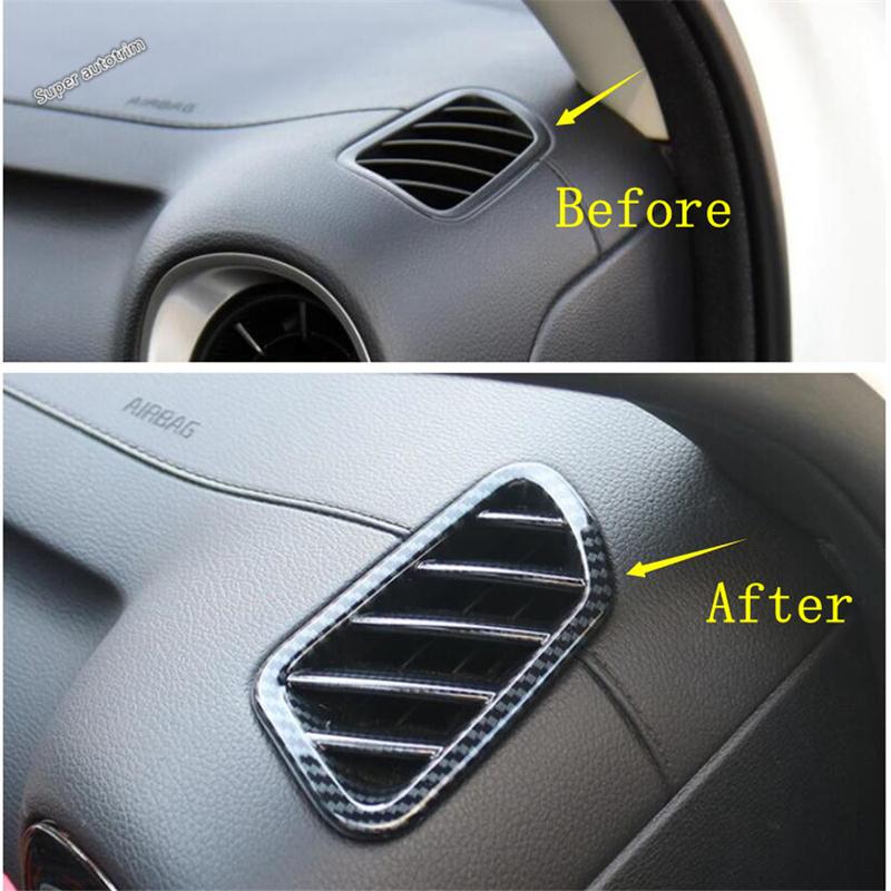 Head Light / Window Lift / Gear Shift Panel Cover Trim For Kia Forte / Cerato / K3 - Carbon Fiber Interior Accessories