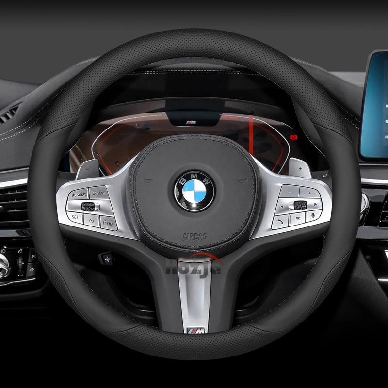 Kfwhl7 Leather Car Steering Wheel Cover for BMW X1 X3 X5 X6 X7 U11 F30 F34 F10 F20 G20 G30 G01 G02 G05 F15 F16 1 2 3 5 7 8 Series G11