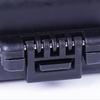 Black Double Layer Fishing Tackle Box Portable Bait Storage Case For Lure Sea Rock Fishing with 9/12 Grids Adjustable Divider
