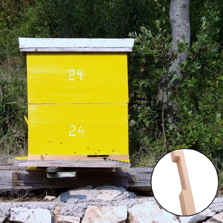 Bees Hives Entrance Reducer Beekeeping Tool Ventilation Control Safety Accessory Wooden Bees Supplies Maintain Warmth 12pcs