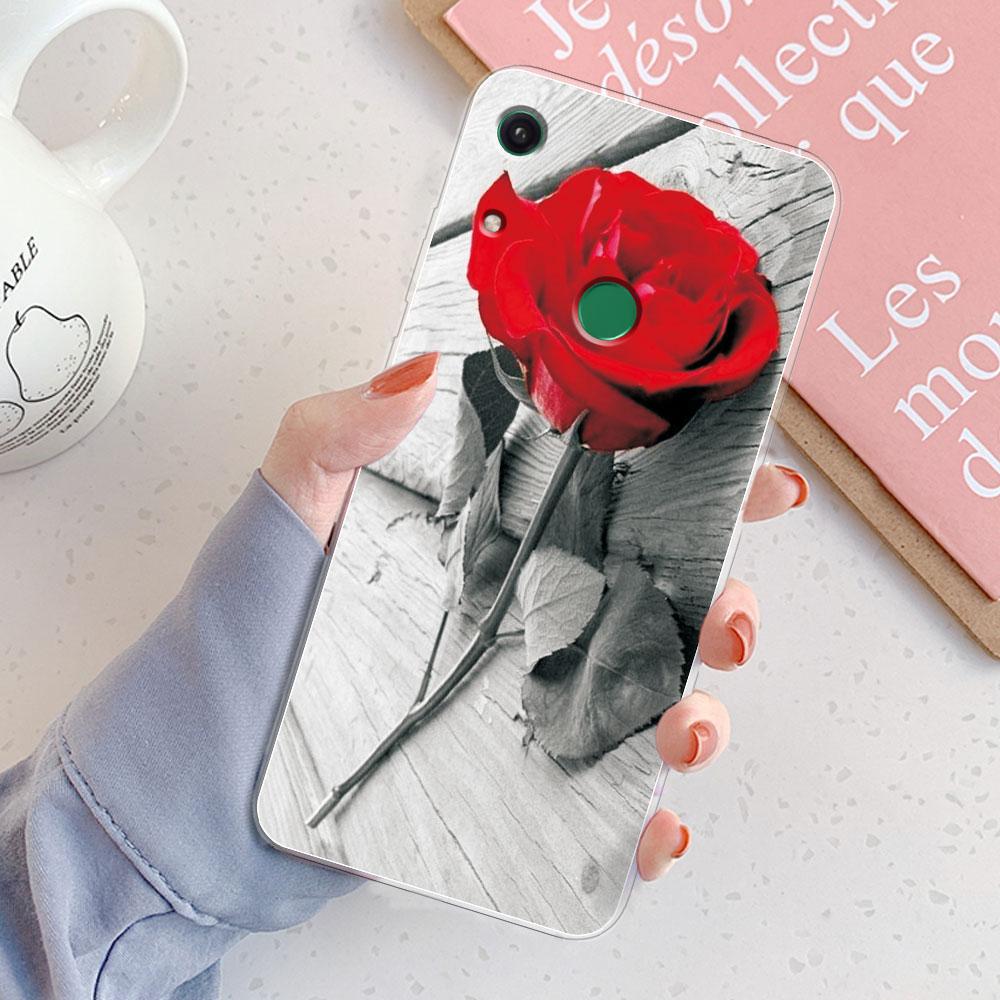 For Honor 8A Case Cover Honor 8A Pro Chic Girl Marble Silicone Clear Phone Cases for Honor 8A JAT-LX1 8 A Honor 8A Prime Bumper