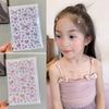Cartoon Butterfly Rhinestone Face Stickers Self-Adhesive Gem Stickers for Stage Performance Makeup DIY Girl Dress Up Party Props