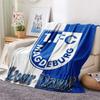 1 Pezzo Nome Personalizzato 1. Coperta in Flanella Fantasia FC Magdeburg Adatta a Tutte le Stagioni per Arredo Casa Calore e Comfort Regali Regalo Festivo -HE3
