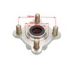 Front 20mm-20mm 100*4 M14 Stud Disc Brake Wheel Hub Fit For 150cc 250cc 300cc Buggy Go Kart Mini SUV Karting ATV Quad Bike Parts
