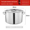 Huimai 304 Stainless Steel Commercial & Household Stockpot