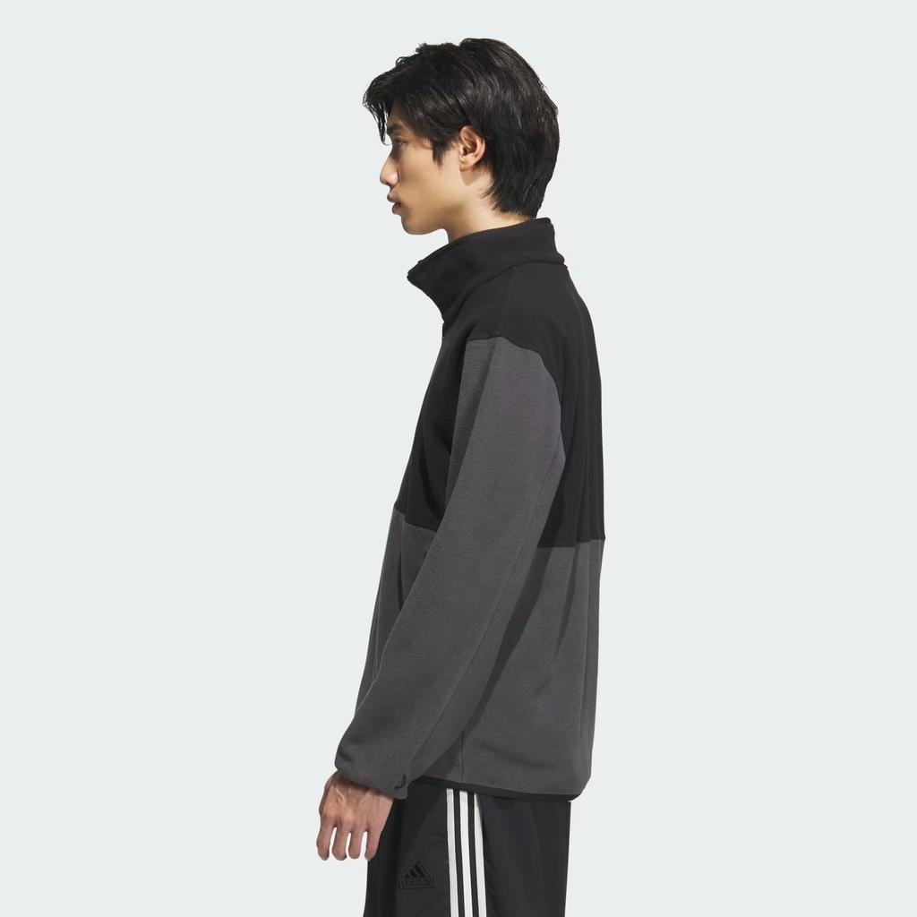 adidas Fashion Casual Retro Striped Logo Jacket Unisex Jacket Black JM9017