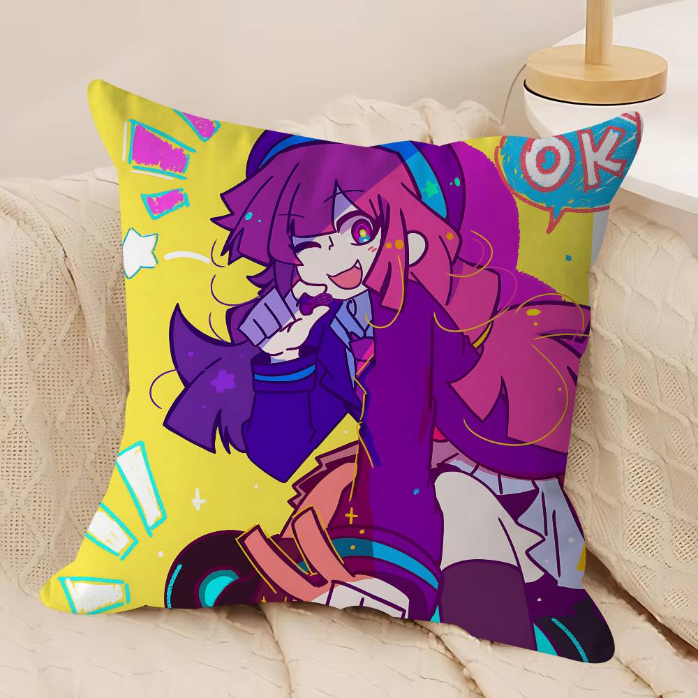 

Cartoon M-Muse D-Dash Cushion Cover Car Throw Pillow Case For Sofa Car Christmas Gift 40x40cm 45x45cm 12x12Inch