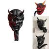 Halloween Devil Samurai Hannya Horror Latex Full Face Mask For Cosplay