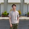 Sportswear T Shirts Men's University Gray Crew Neck Moderate