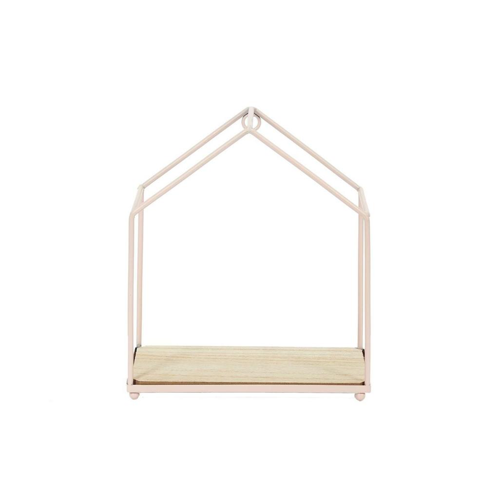Set Of 3 Shelves, Pink House