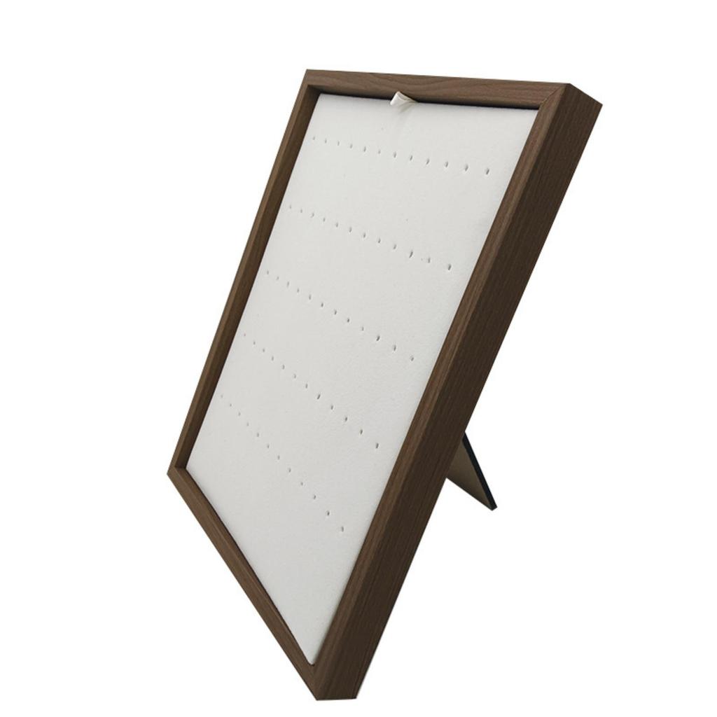 Jewelry Display Stand with Folding Leg Velvet for Countertop, Showroom
