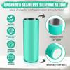 Silicone Bands Elastic Sublimation Paper Holder Ring Band Prevent Ghosting Water Bottle Bands with Gloves for Cord Bag Wrapping