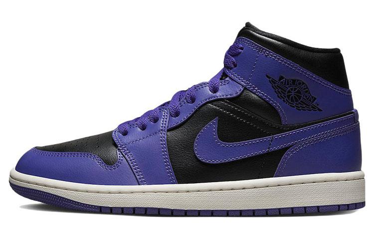 

Jordan 1 Mid Purple Black Women s BQ6472-051 35.5
