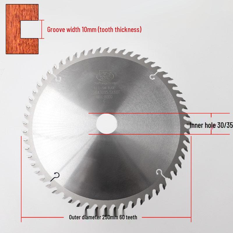 Vertical Milling Tenon Mortise Slotting Saw Blade for Woodworking
