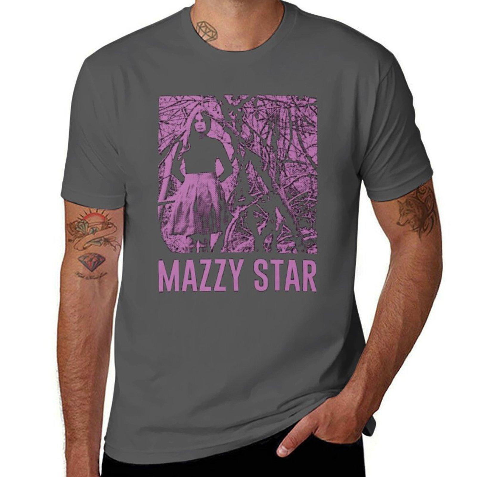 

Mazzy Star T-Shirt cotton tshirt 100% t shirts for man cotton soft T-Shirt 4XL