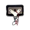 Apsmotiv Led Work Light 20 LEDs 12V with Flush Mount Brackets for Trucks,Tractor,Off-Road ATV,Red Led Work Flood Lights