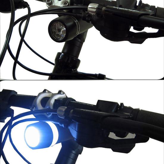 Fahrrad MTB Fahrrad LED Vorder- Rücklicht Scheinwerfer Rücklicht Set Batteriebetrieben