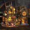 2014 New DIY Big Doll House Wooden Case Miniature Furniture Dollhouse Toys for  Birthday Gifts