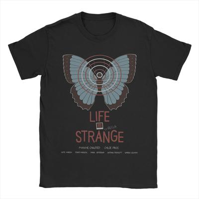 Life Is Strange T Shirt Beach Pure Cotton T Shirts For Adult Leisure Design Tshirt Short Sleeves Streetwear Clothing