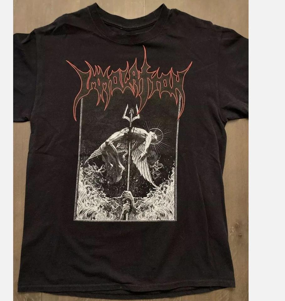 Immolation Band Live On Stage Black T-Shirt