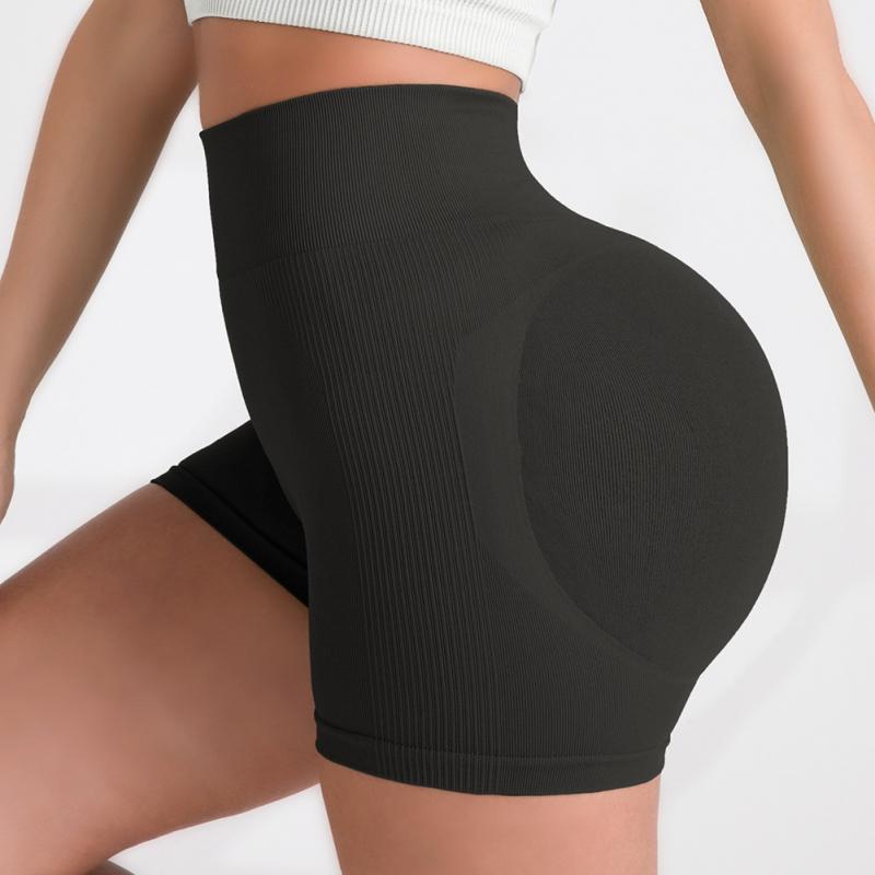 Women Hip Lifting Slimming High Waist Shorts Fitness Quick Dry Breathable Yoga Shorts