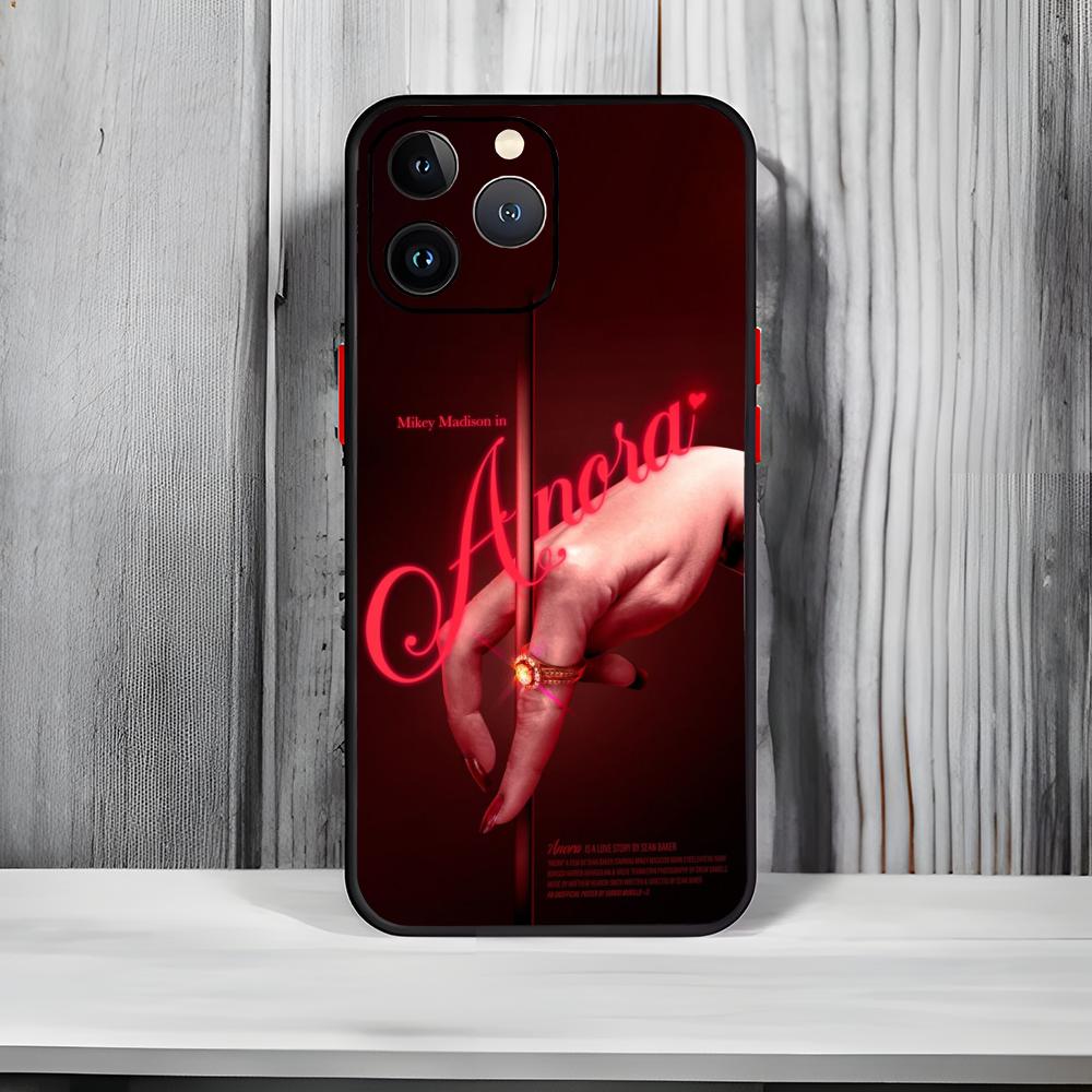 

Fantasy Movie A-AnoraS Phone Case Black Matte Thin Phone Case For iPhone17 16 15 14 13 ProMax iphone17air