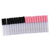 20pcs Empty Lip Gloss Tubes Containers Clear Mini Refillable Lip Balm Bottles with Wand Brush