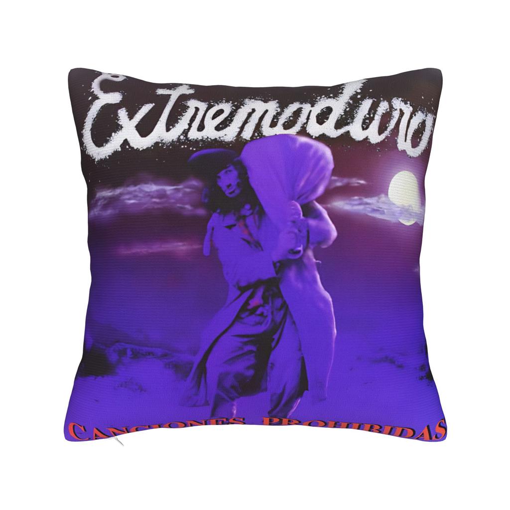 Extremoduro Rock Band Tour Pillowcase Accessories Printing Cushion Cover Pillow Covers Home Decoration Zipper Multi Size