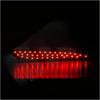 Pair Car Led Rear Bumper Reflector Tail Light Taillight Braking Daytime Running Light, Compatible For Hyundai Elantra 2012 2013 Signal Light
