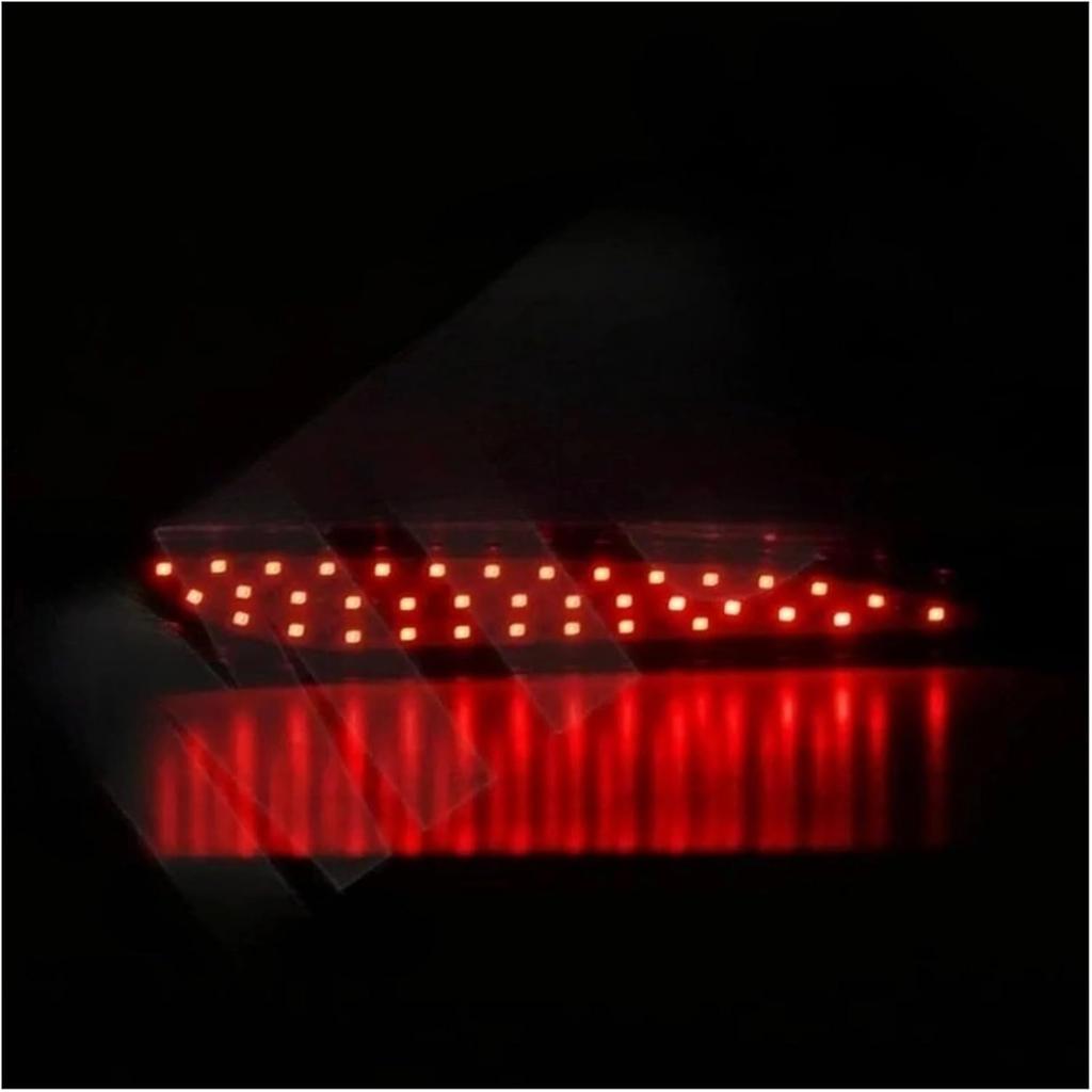 Pair Car Led Rear Bumper Reflector Tail Light Taillight Braking Daytime Running Light, Compatible For Hyundai Elantra 2012 2013 Signal Light
