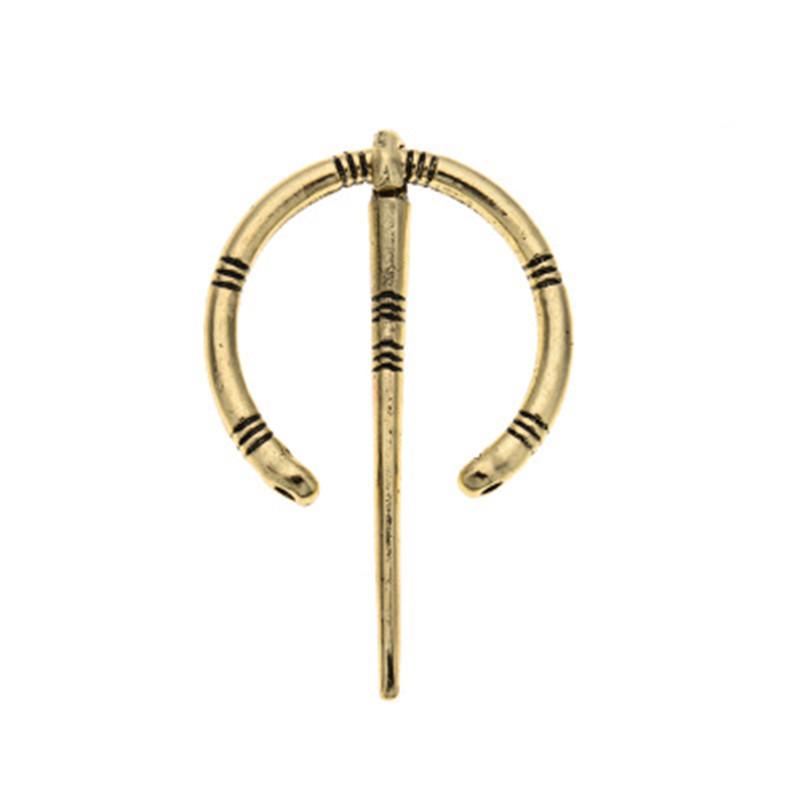 New Fashion Women Hand Forged Medieval Norse Runic Viking Jewelry Vintage Wulflund Belt Buckles Viking Cloak Brooch Cloak Pin