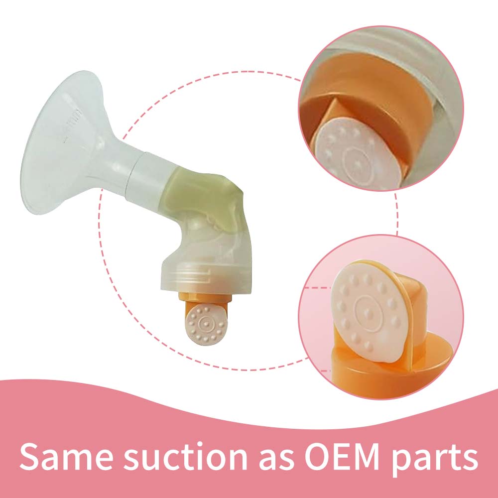 Breast Pump Parts Compatible with Medela, Membranes Valves for Breast Pump Accessories Breastfeeding Replacement Parts
