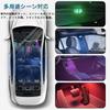 KASELIN Car Interior Lighting LED Reading Light 7 Color Switching