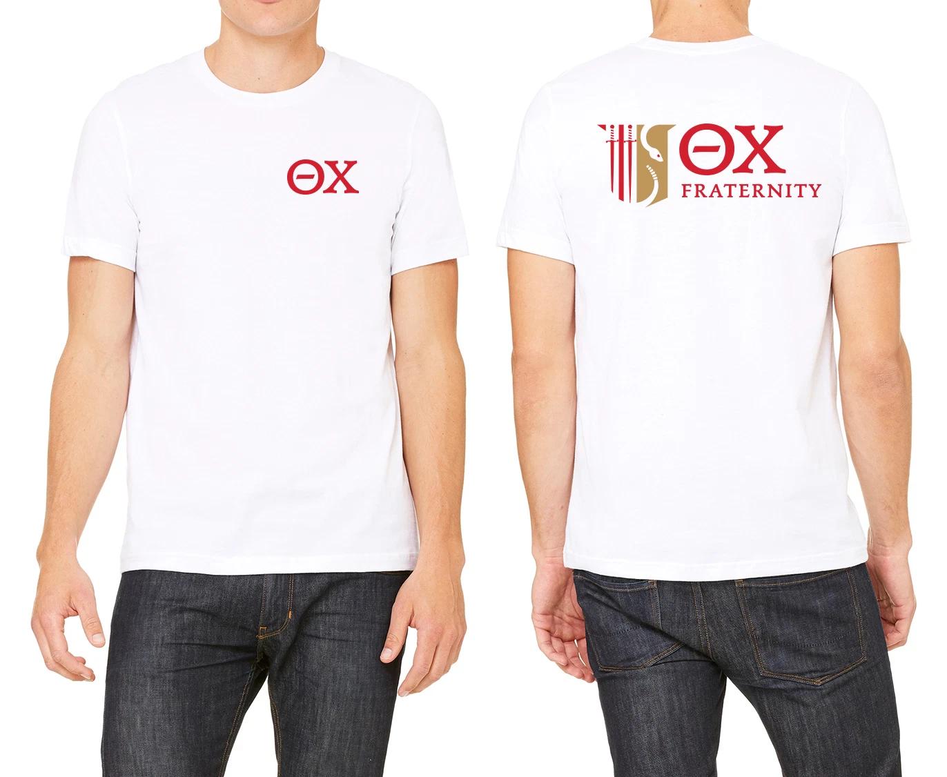 

Theta Chi Fraternity Crest / Coat of Arms Bella+Canvas T Shirt - QUALITY & SOFT XL