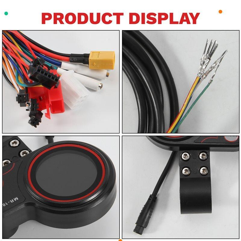 NEU HEISS Auf Lager - 36V 500W Controller + MR-100 LCD Display Armaturenbrett Anzeige für KUGOO Elektroroller Kit